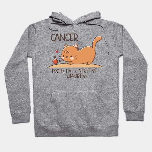 Cancer Hoodie by Sugar Bubbles 